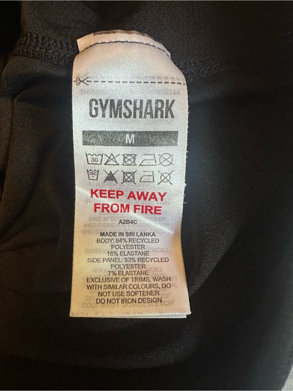 Gymshark Men’s Black Short-Sleeve light compression Shirt /Top - Picture 7 of 7